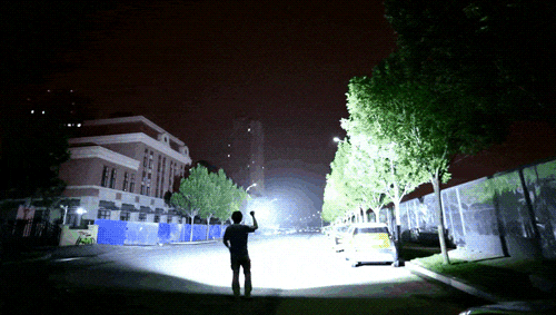 Super Strong Light Zoomable Flashlight